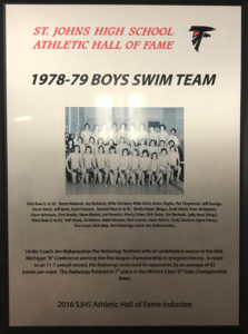 2016 Inductee
1978-1979 Boys Swim Team